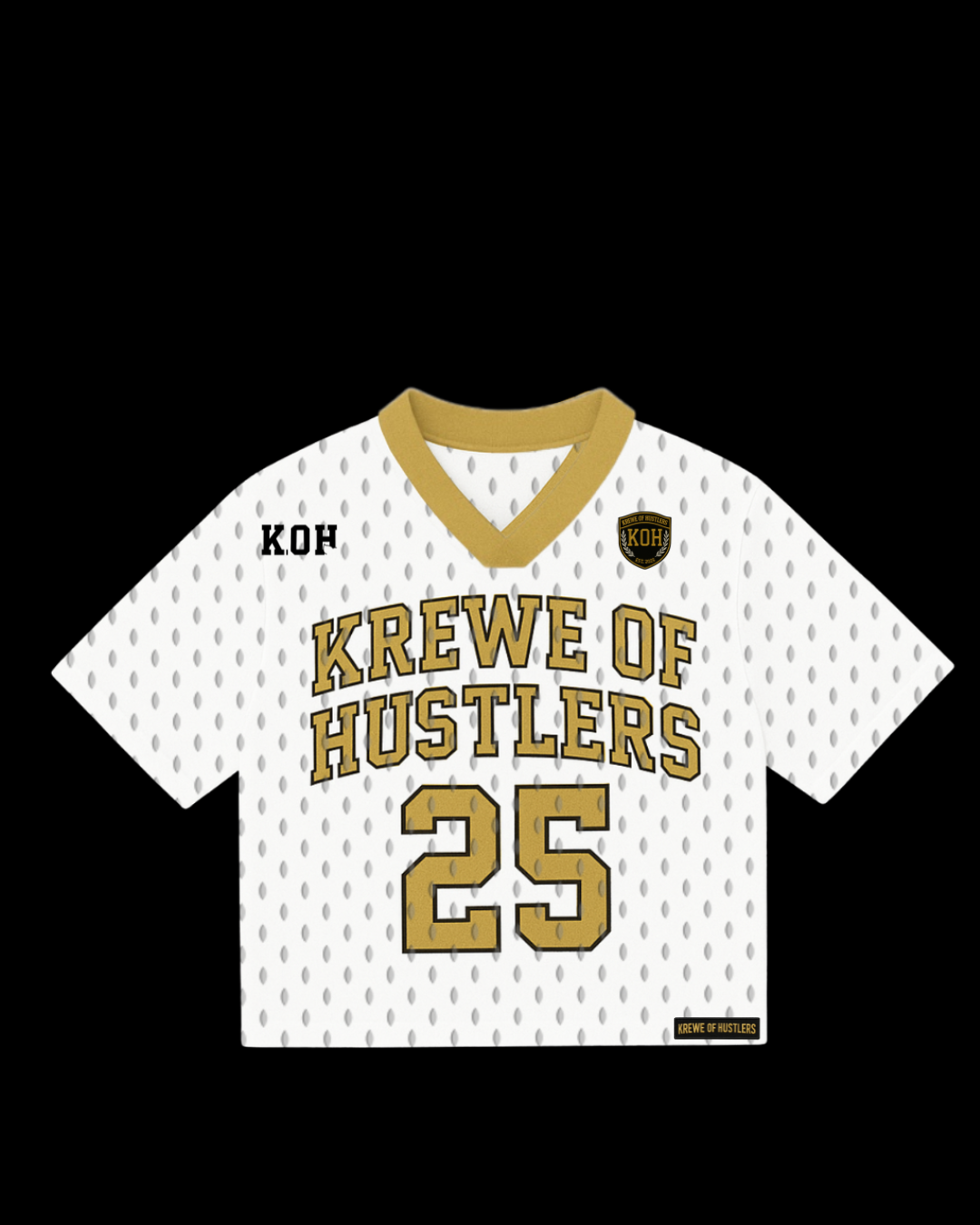 Saints Themed Boxy (Non-Crop) Jersey